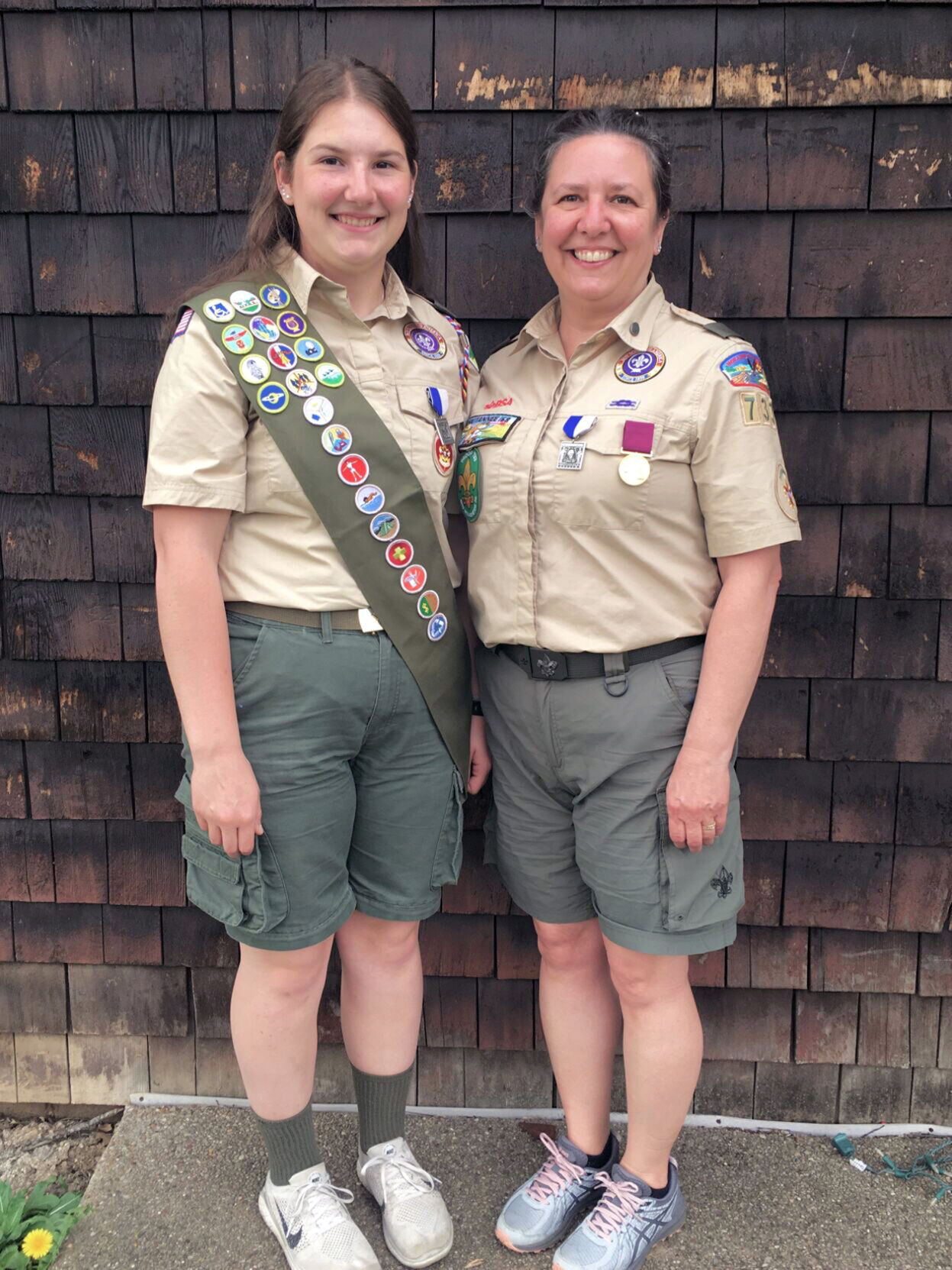 teen becomes first female Eagle Scout 