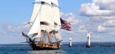 U.S. Brig Niagara begins 2,000-mile journey to Erie for July 4 weekend