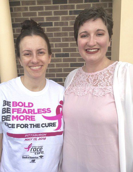 Breast cancer patient ready to walk for a cure