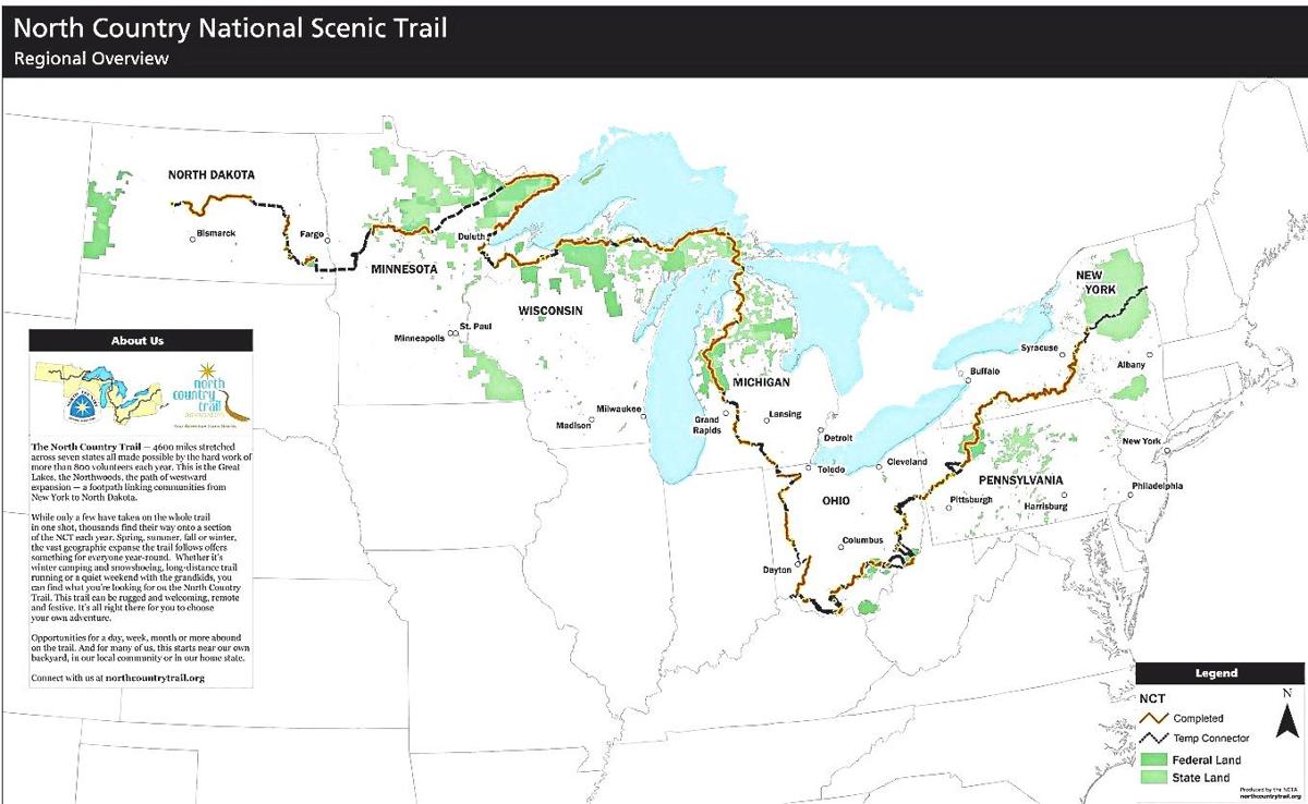Nation's longest hiking trail cuts through county | News | ncnewsonline.com