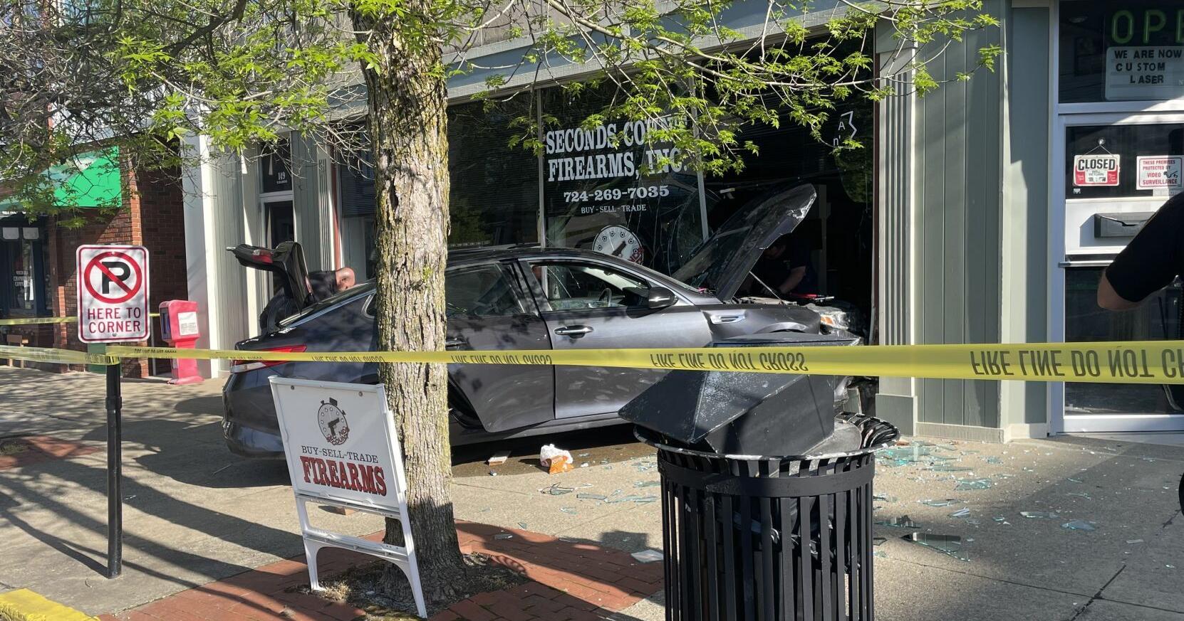 Car crash into Mercer business not an accident, police say - Vimarsana News