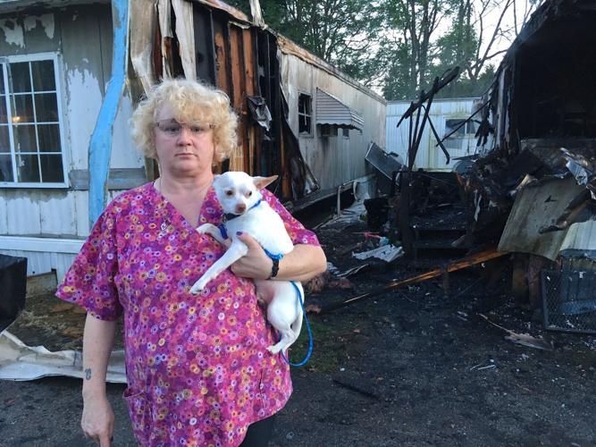 Mobile home park fire leaves two families homeless | Local News ...
