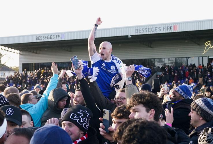 6th-tier Macclesfield upsets FA Cup holder Crystal Palace in huge shock ...