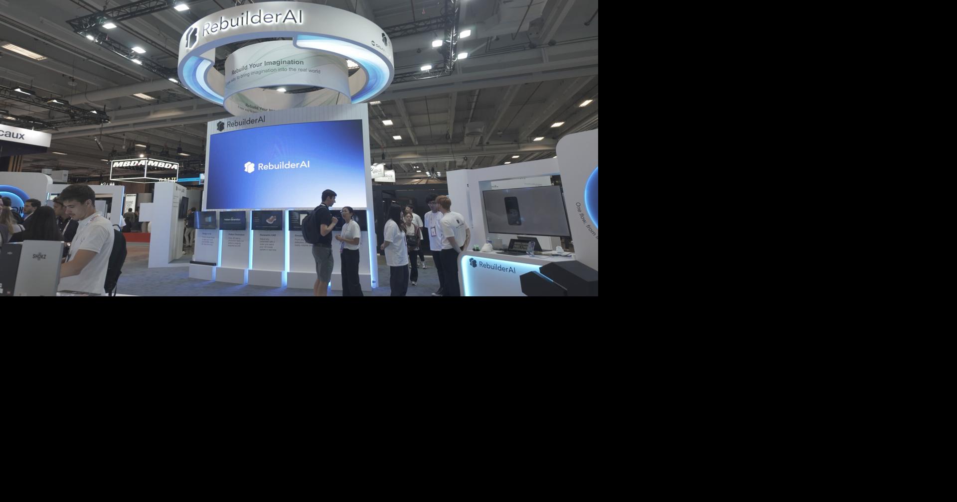 RebuilderAI dévoile son « IA exclusive à la marque pour la conception et la génération de modèles CAO 3D » à VivaTech 2026, recréant l'héritage d'une marque grâce à un humanoïde