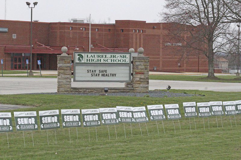 Seniors being surprised by front-yard postings