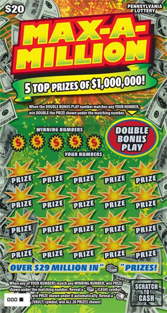 Local man wins $1 million on scratch-off lottery ticket ...