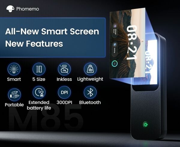 Phomemo M85 Redefines Portable Printing for Work and Travel