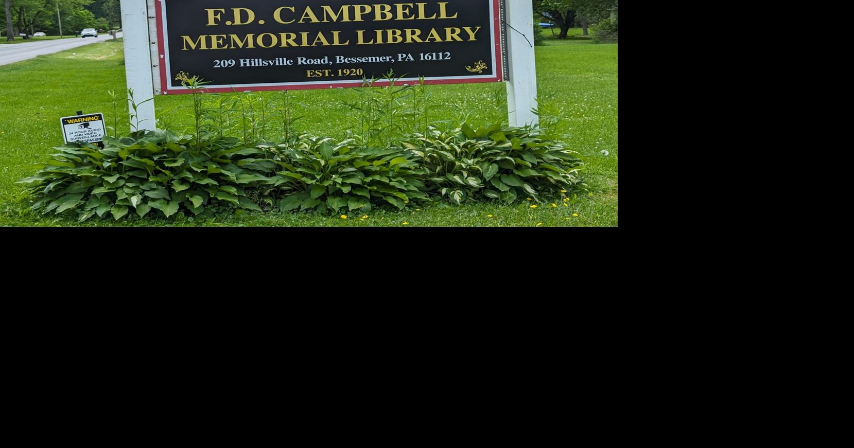 Library roundup F.D. Campbell plants citizen science garden Local