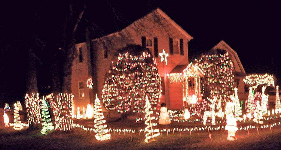 A flurry of lights is part of Edinburg Christmas house display News