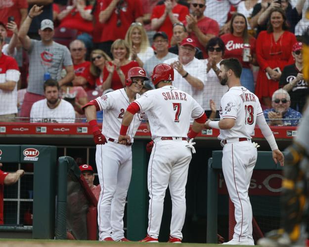 Dietrich hits 3 HRs, Lyles injured in Reds' 11-6 win over Pirates