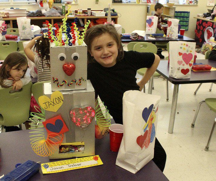 Sweet day Lockley students celebrate Valentine's Day