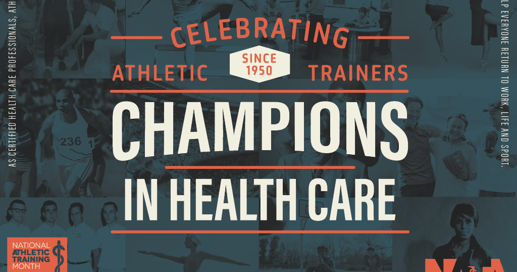 Vision 2025: National Athletic Training Month celebrates ‘champions in health care’ | Vision Edition Vision 2025: National Athletic Training Month celebrates ‘champions in health care’ | Vision Edition