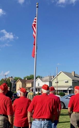Summit Hill Marine Corps veteran gifted with new flag