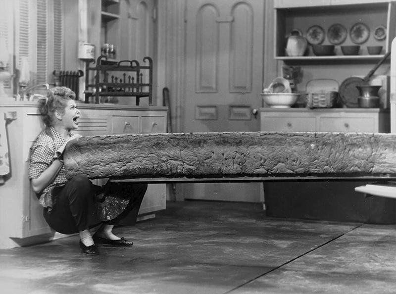 We love Lucy and good bread Lifestyles