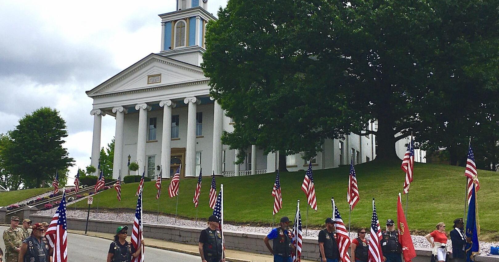 County salutes veterans, bridge dedication soaked - Vimarsana News