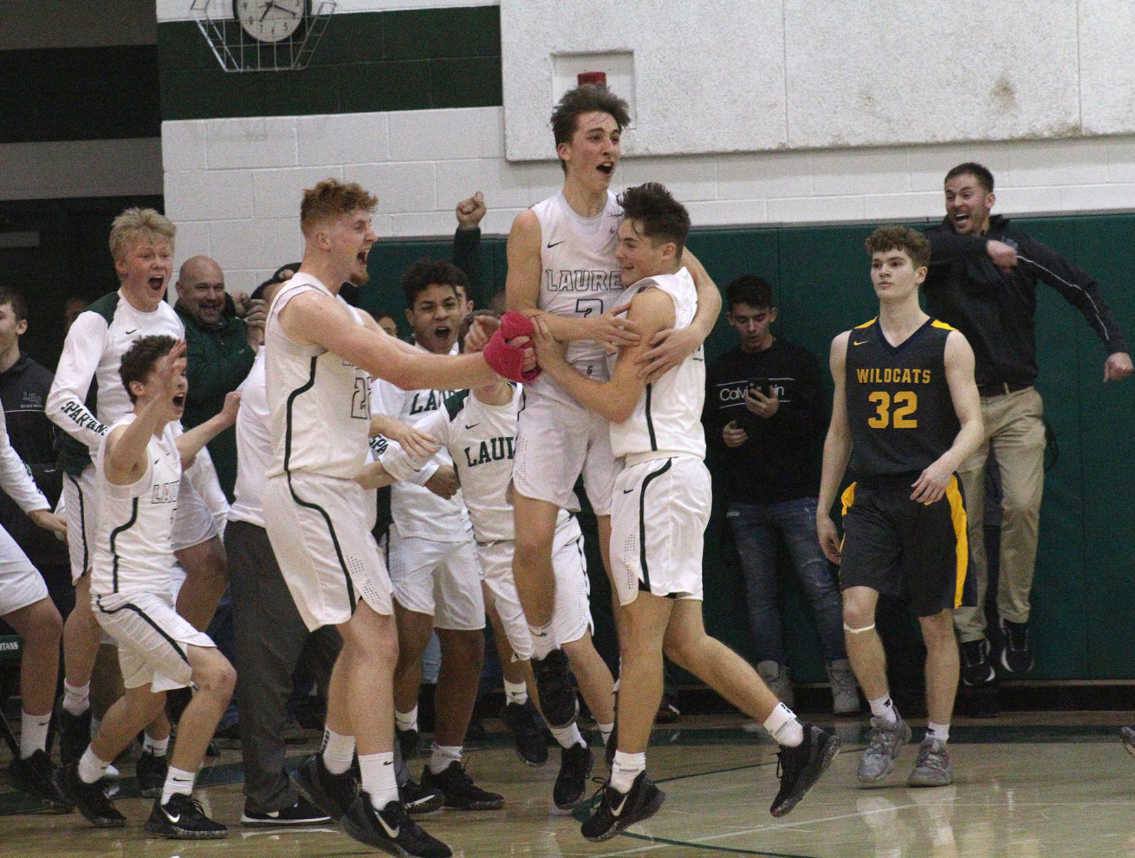 Barker s buzzer beater lifts Laurel over Wildcats Local Sports