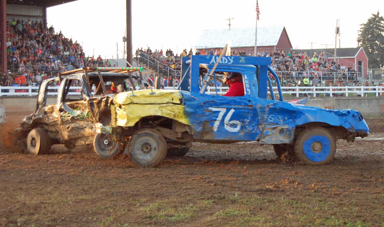 DEMOLITION DERBY Street Sign cars truck driver racer drag Indoor//Outdoor 18/"