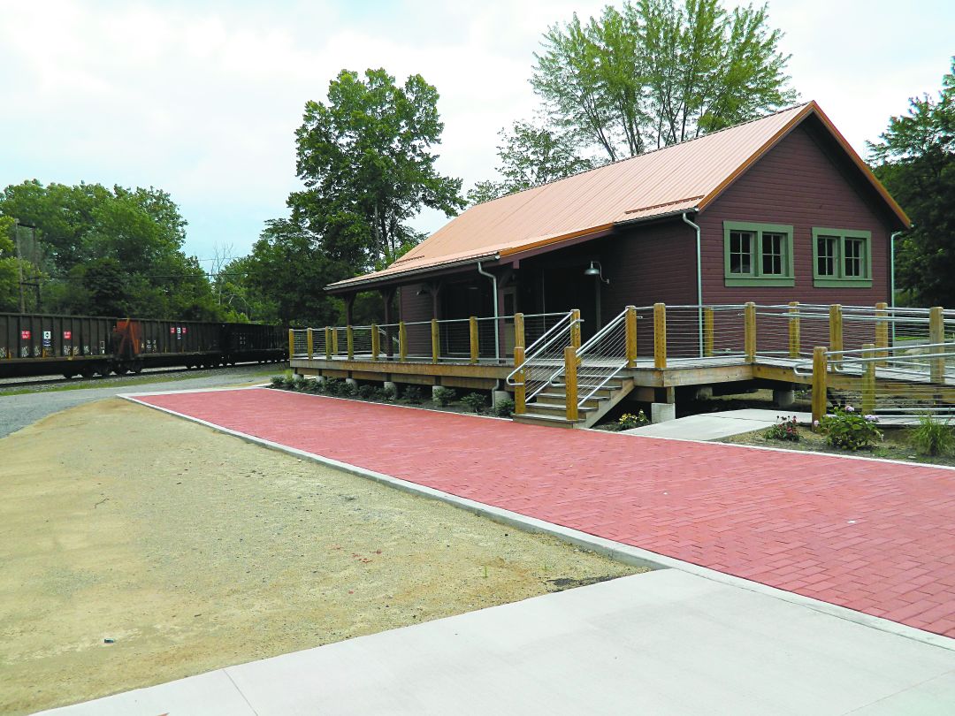 Heading down the right tracks Wampum group revamps old station News