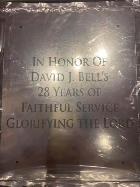 Church erects steeple to honor late pastor