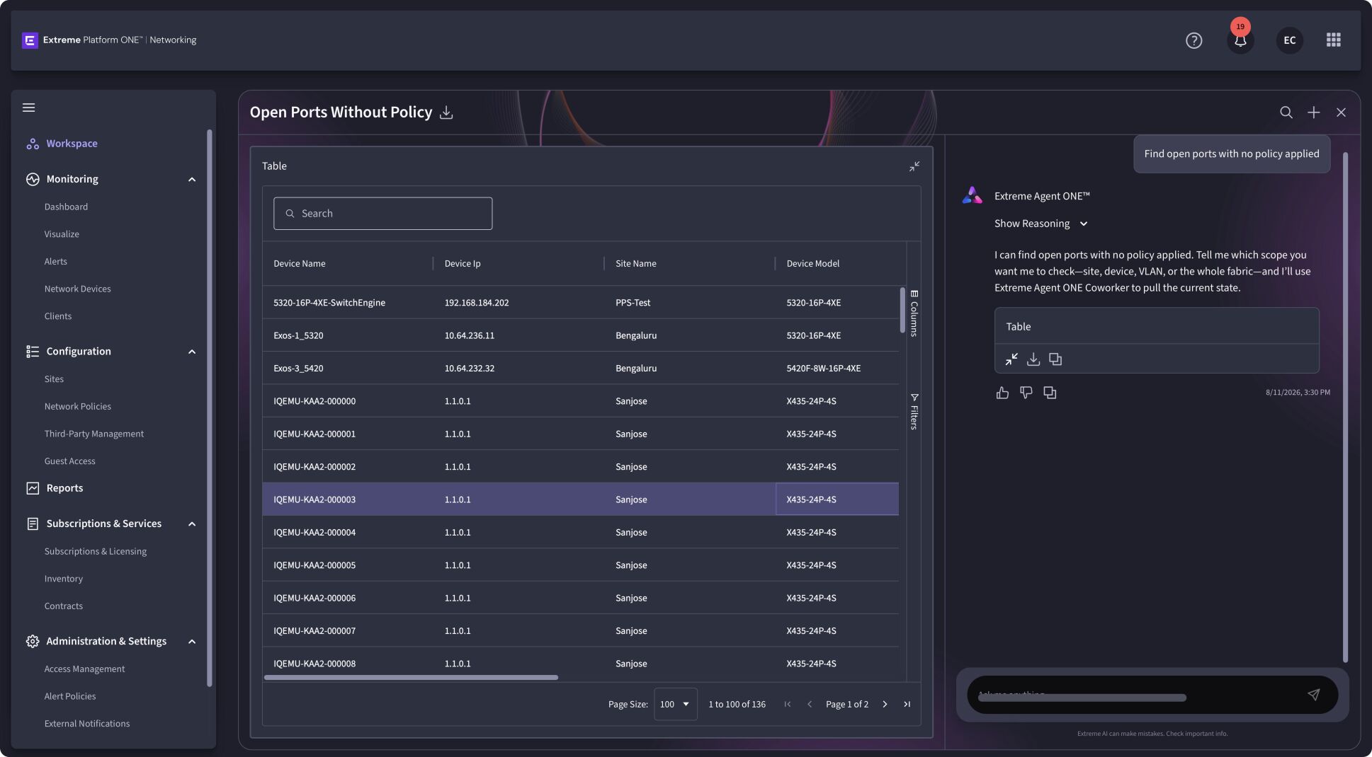 Extreme Delivers Industry's First Proactive, Context-Aware AI
