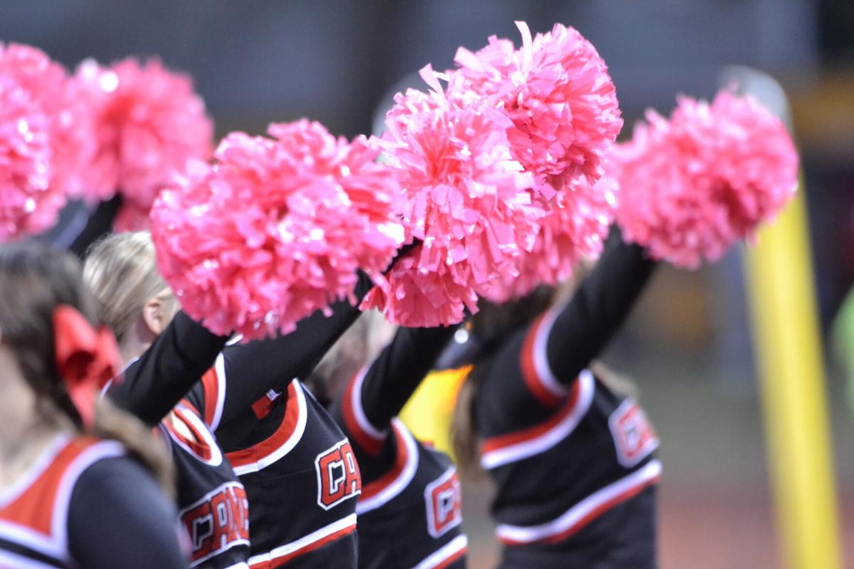 New Castle cheerleaders