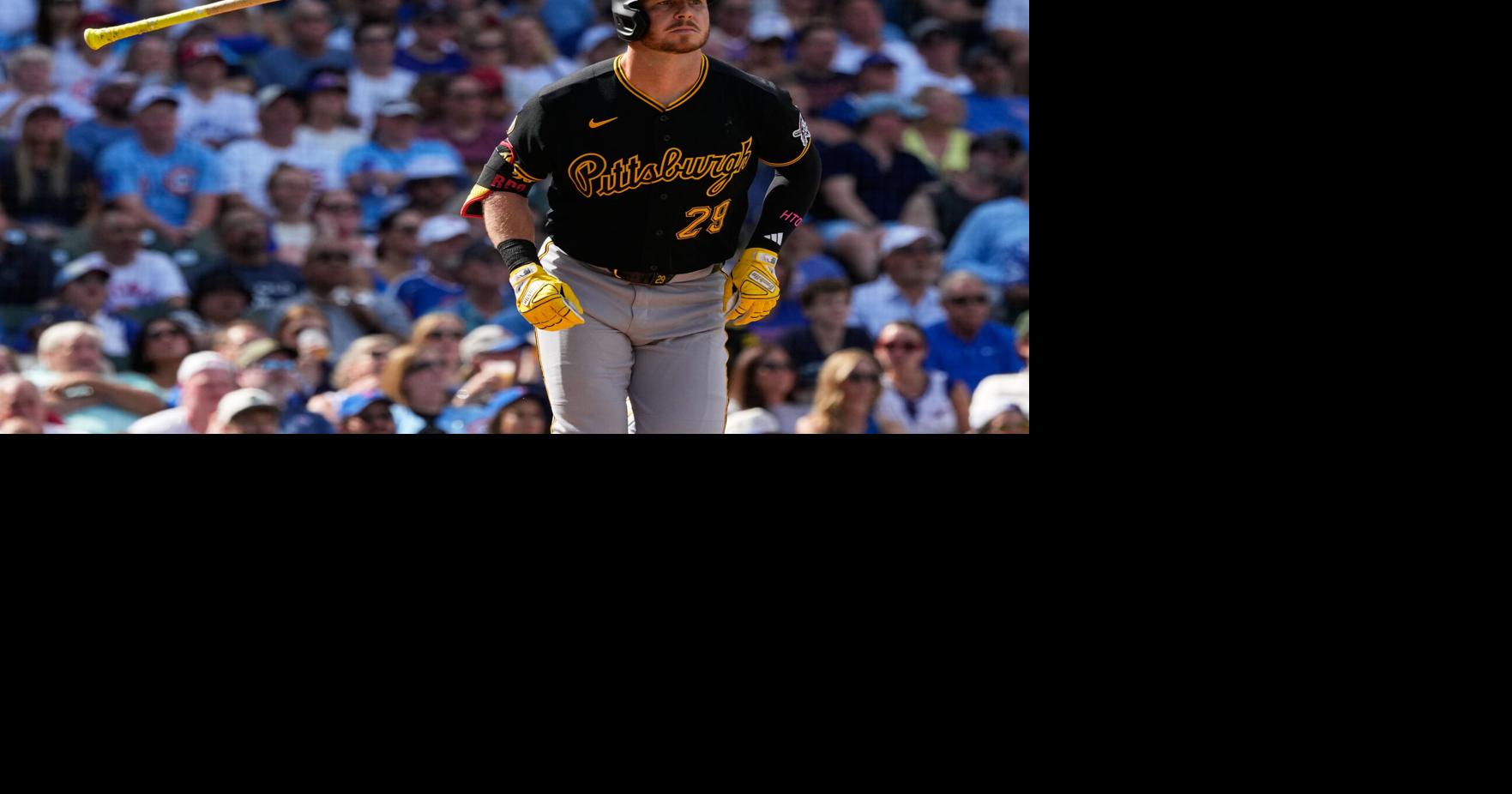 Saturday's Pittsburgh Pirates action: Cubs rally with 2 runs in 8th on walk, hit batter with bases loaded, top Pirates 4-3