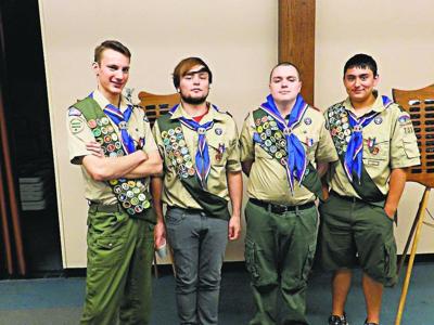 Valley Stream's Boy Scout Troop 109 honors four new Eagle Scouts