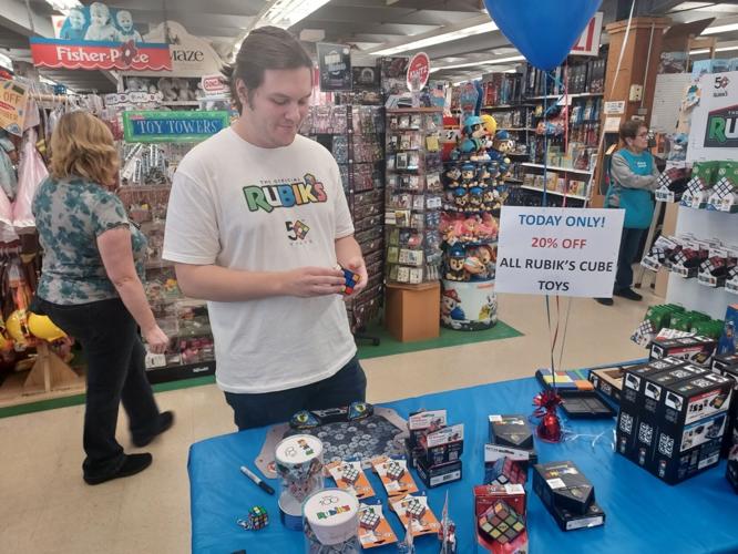 Rubik's cube's 50th anniversary observed at Kraynak's Lifestyles