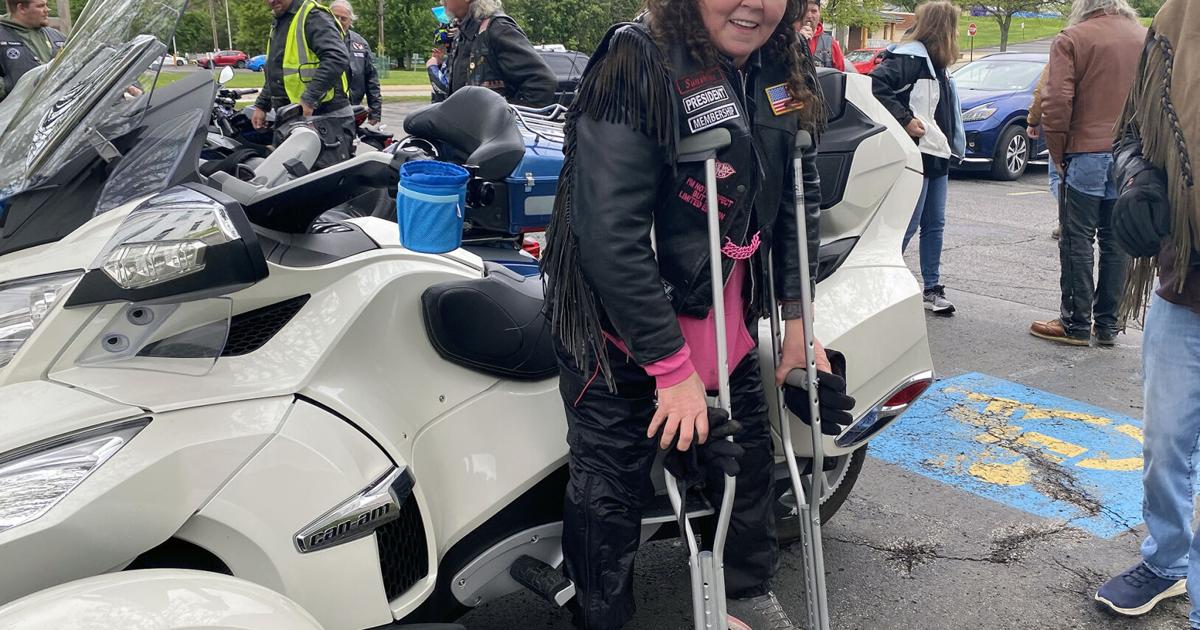 Bikers ride to promote motorcycle safety