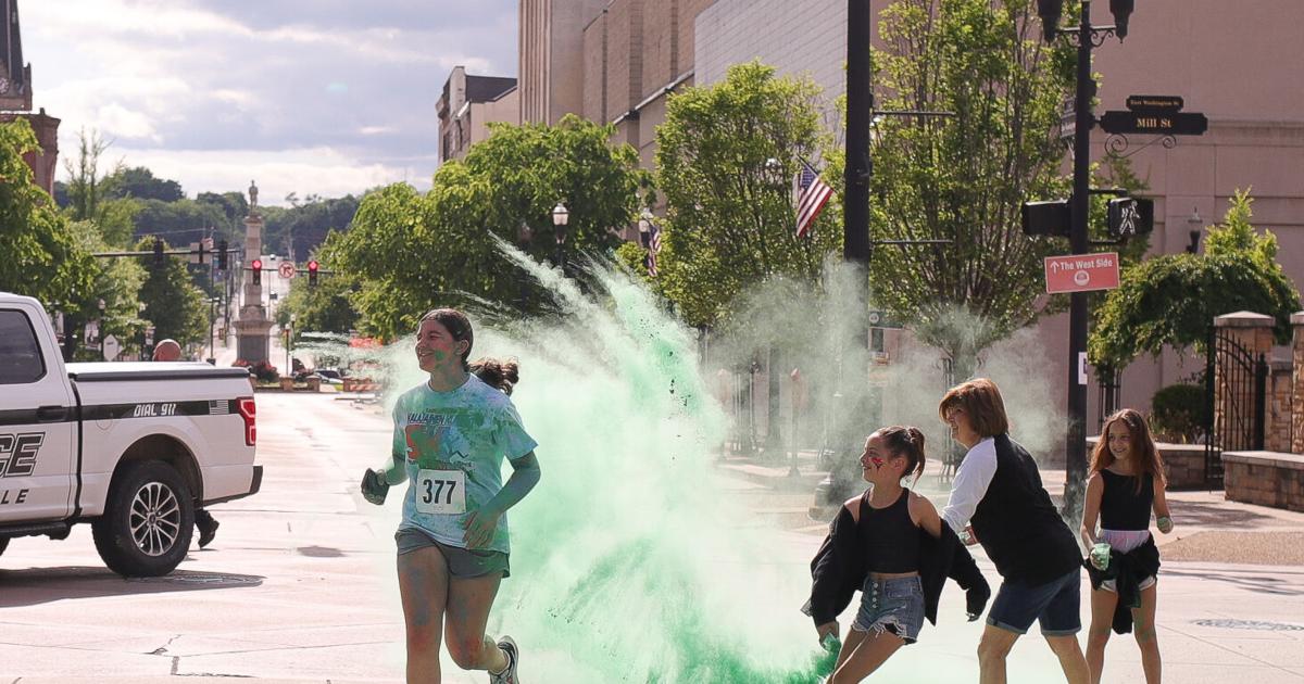 Color Run kicks off pride month | Local News | ncnewsonline.com