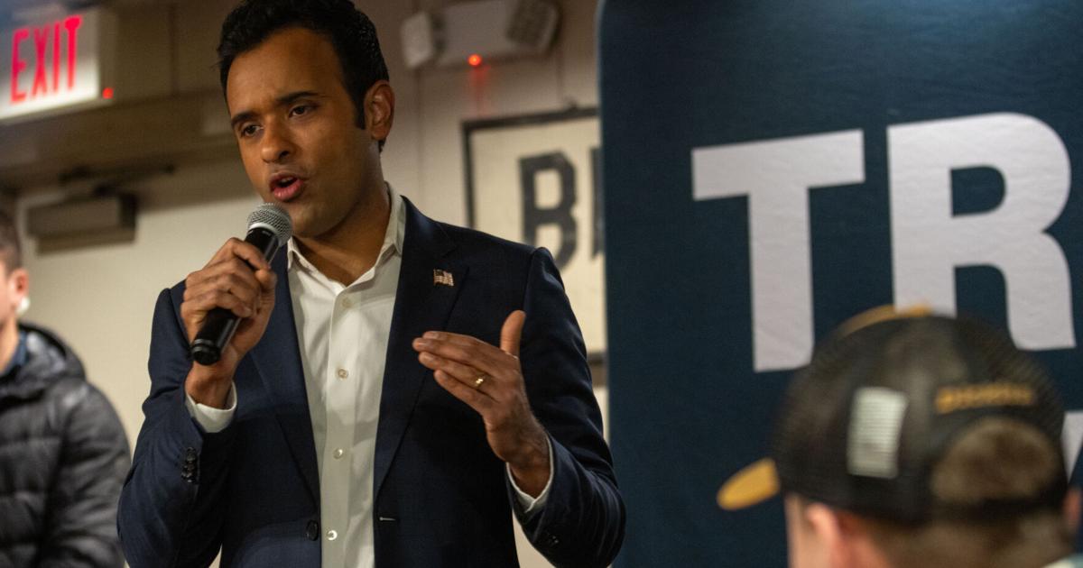 Inese Ramasawmy Ramaswamy makes final case as Iowa longshot | Democracy ...