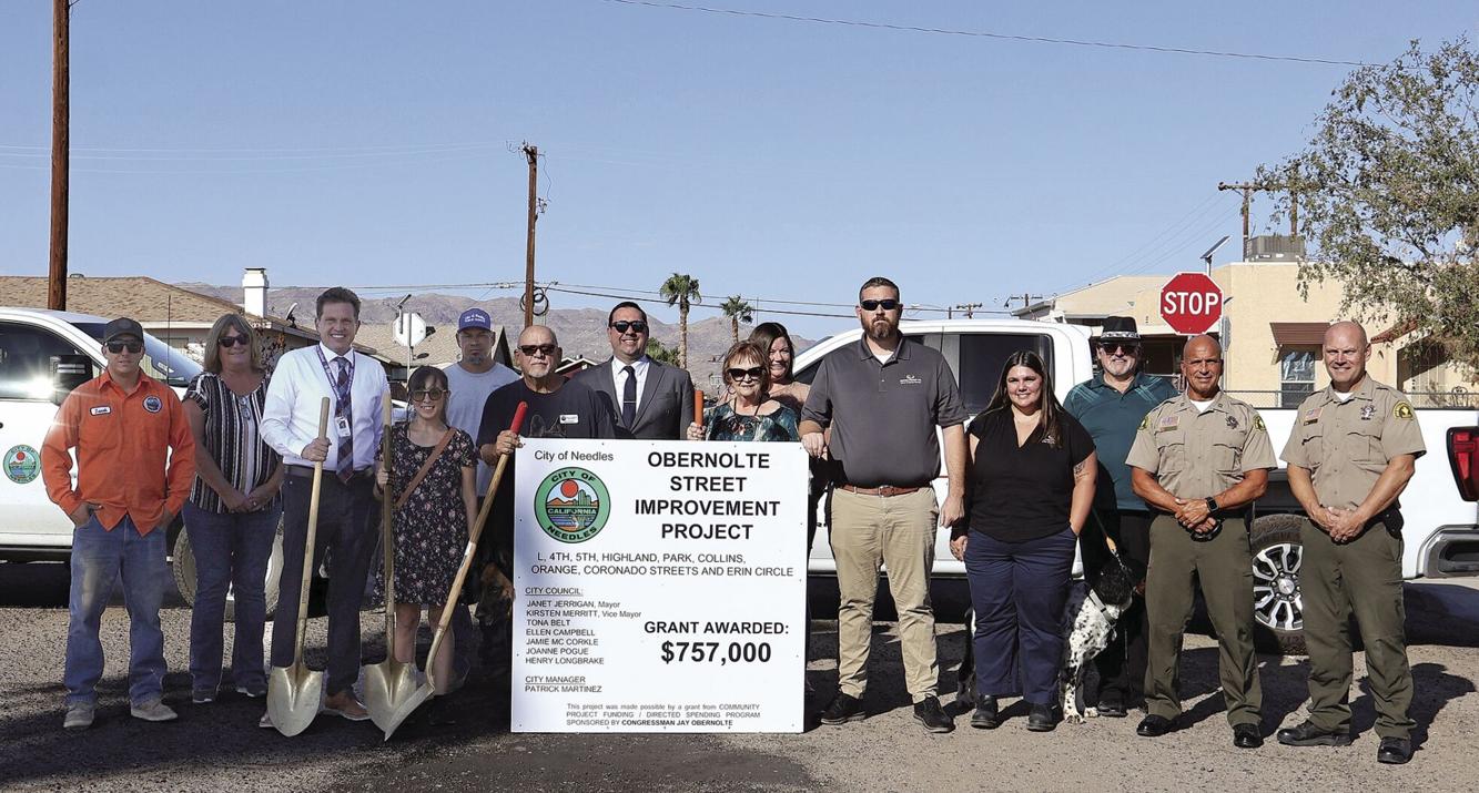 City breaks ground on Obernolte Street Improvements project News