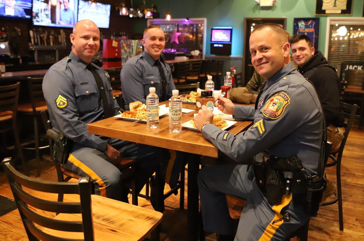 At Grain First Responders Find A Meal And Christmas Eve Camaraderie