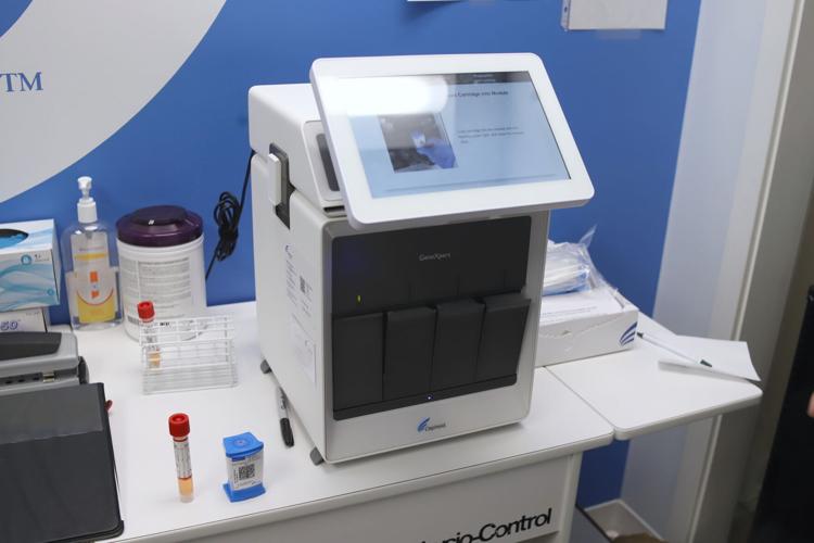 New testing equipment helps Newark Urgent Care quickly diagnose 'tripledemic' illnesses News
