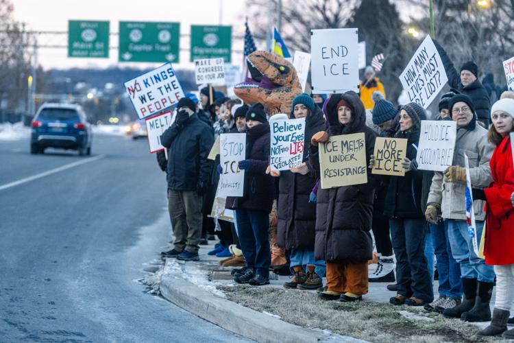 ‘We are all human’: Newark protesters rally against ICE, mourn Good and ...