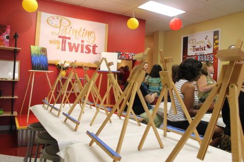 Paint And Sip Franchise Opens In Suburban Plaza News