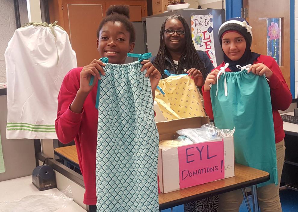 ShueMedill students make dresses for girls in Africa News