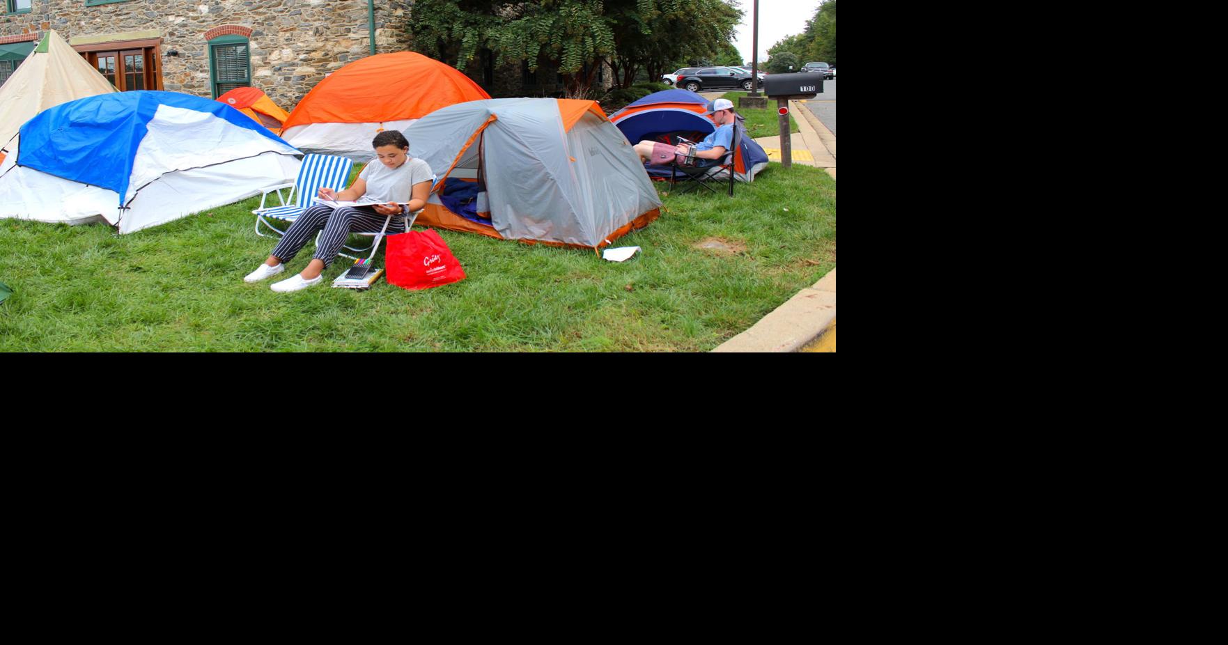 UD students camp out for Lang apartments News