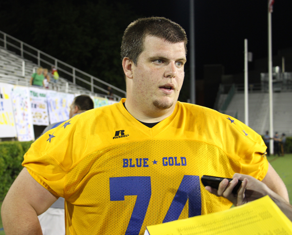 Blue-Gold game ‘time of their lives’ for local athletes | High School ...