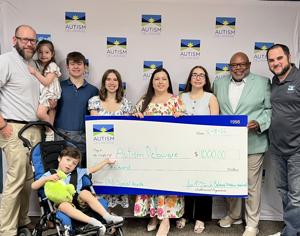 Delaware Mother of the Year awards grant to Autism Delaware