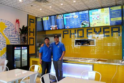 Vietnamese Eatery Pho Ever To Open In Newark Ping Center News Peter Thai Chef And Manager Nick Hong Owner Pose For A Photo At Pho Ever Vietnamese Restaurant Coming To The Newark Ping Center