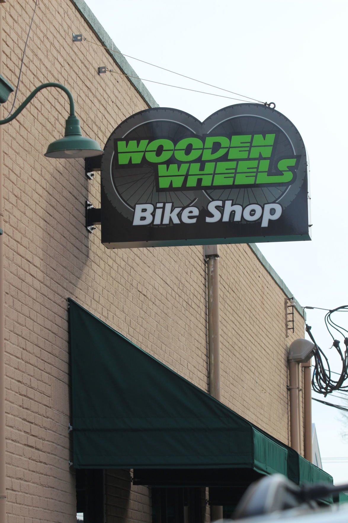 Wooden wheels bike outlet shop