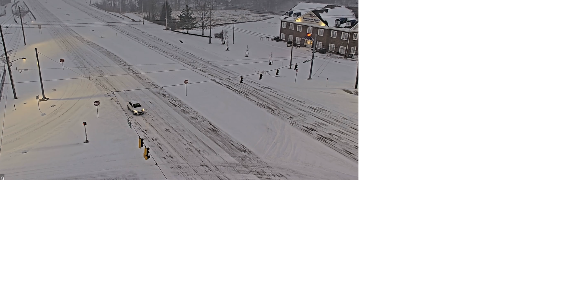 Snow blankets Newark as winter storm begins