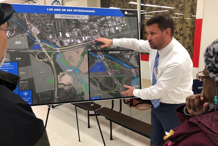 DelDOT unveils ideas for improving I-95/Del. 896 interchange | News ...