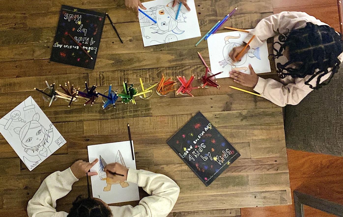 Download Newark Kids Publish A Coloring Book Of Their Own Sketches News Newarkpostonline Com