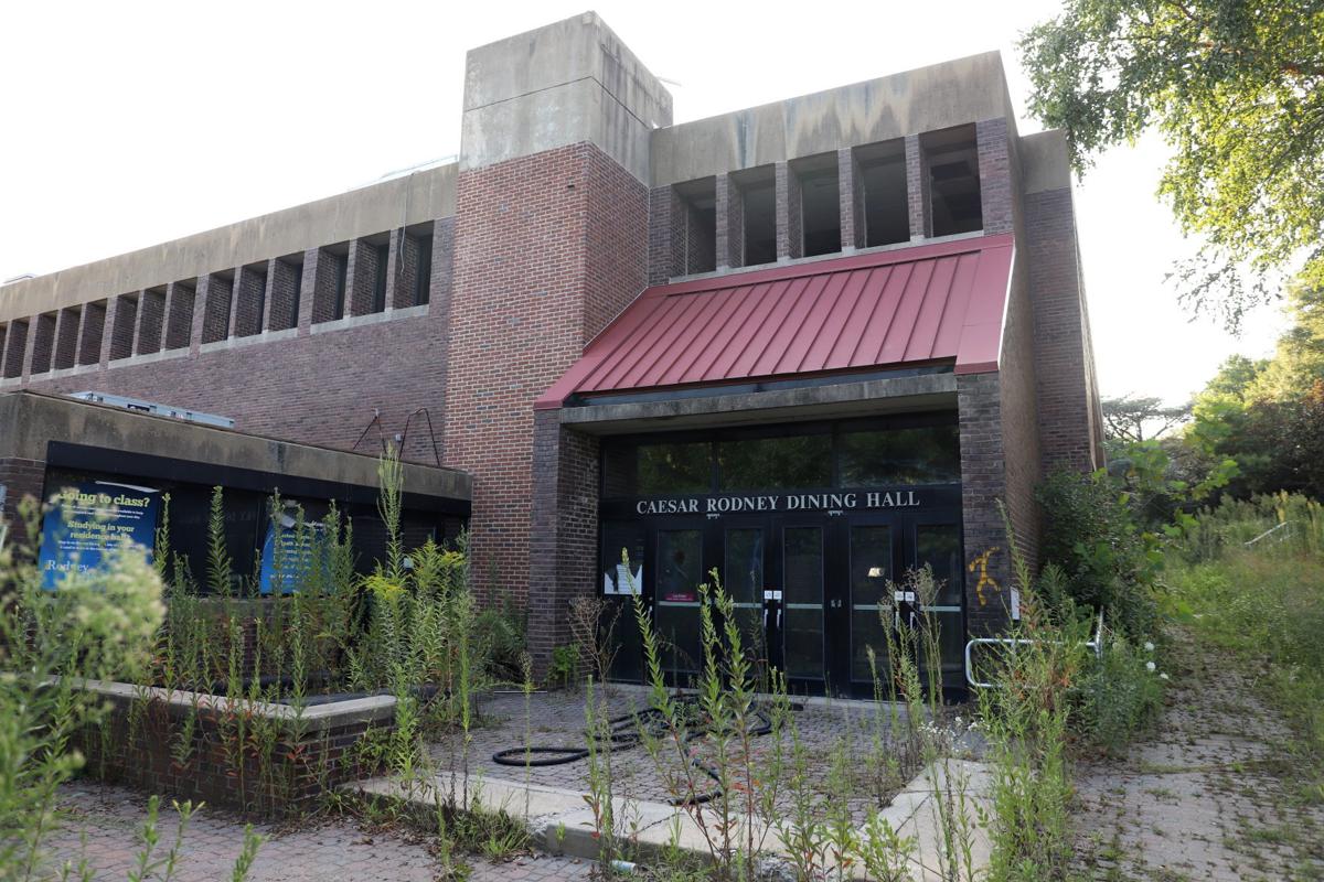 Abandoned and overgrown, Rodney dorms await demolition ... We are back again today with our #cramcart!
