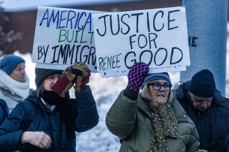 ‘We are all human’: Newark protesters rally against ICE, mourn Good and ...