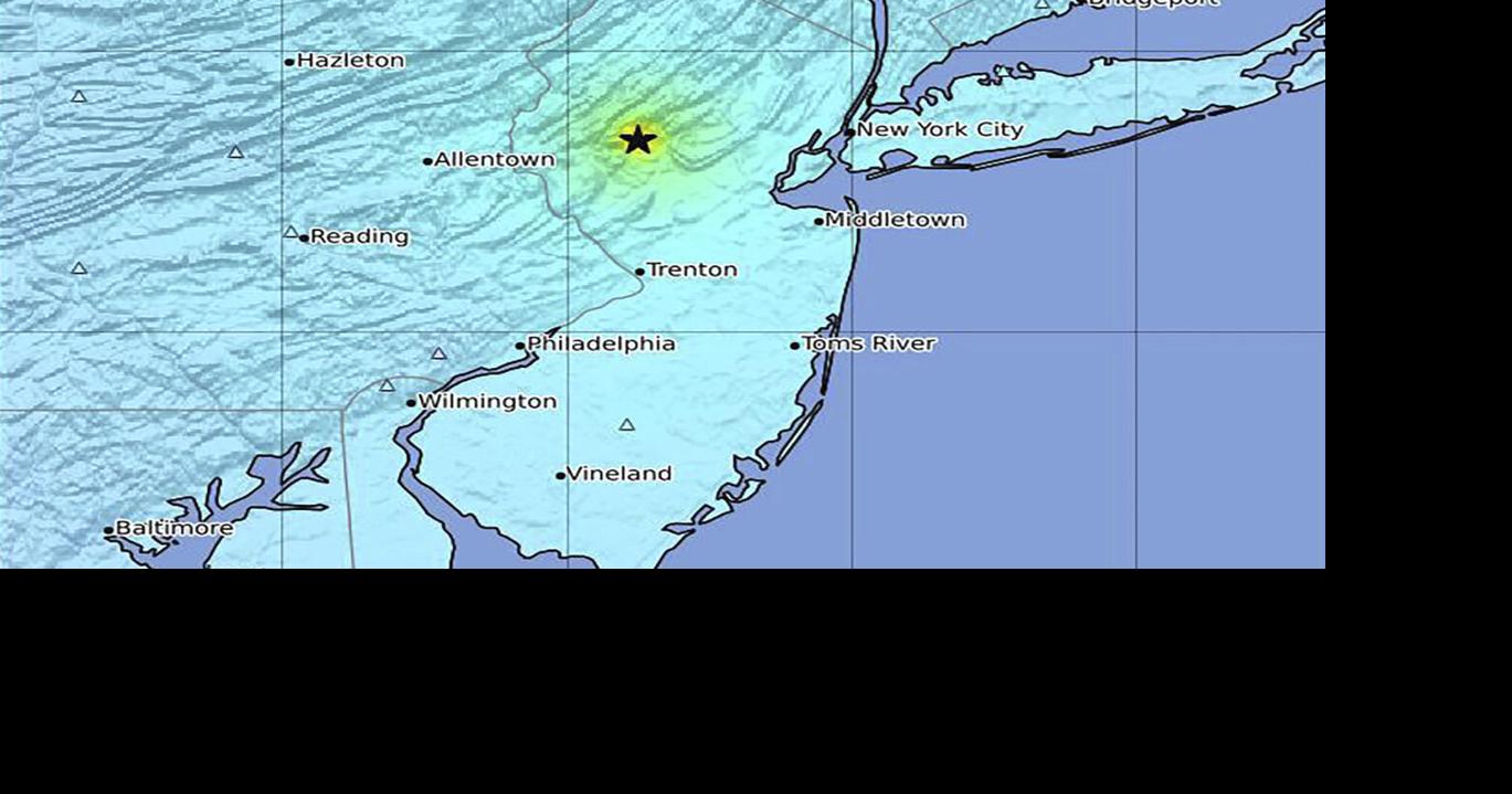 #39 The whole place was shaking #39 : New Jersey earthquake felt here in