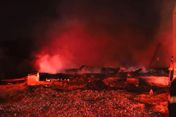 Fire damages three homes under construction at former orphanage site ...