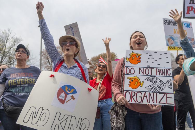 Protests against Trump administration continue in Newark | News Gallery ...